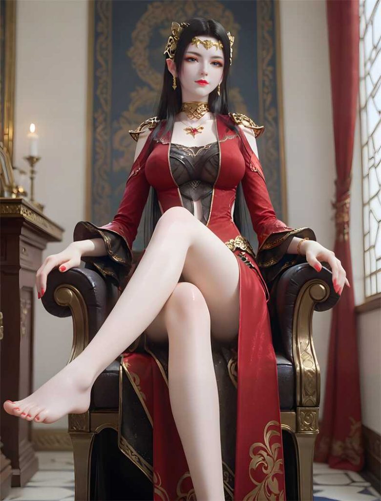 图片[4]-[第208期] [斗破苍穹] [美杜莎 · 高跟玉足篇] 涩涩 [60P]-AI动漫