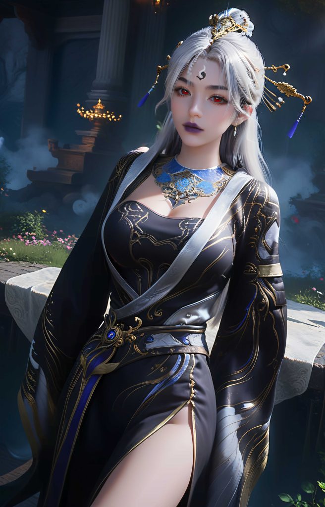 [第855期][遮天][阴阳圣女·写真系列] 涩涩 动漫女神 AI国漫[53P]-AI动漫