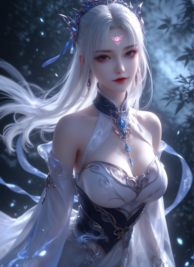 图片[3]-[ai绘画-狐女·小医仙·月婵·高清合集][166图][第二季349画]-AI国漫分享