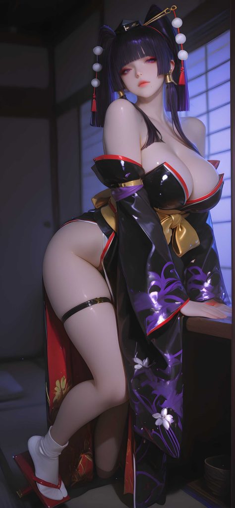 图片[2]-[二次元系列][生或死5-Nyotengu女天狗高清系列][157图]-AI国漫分享