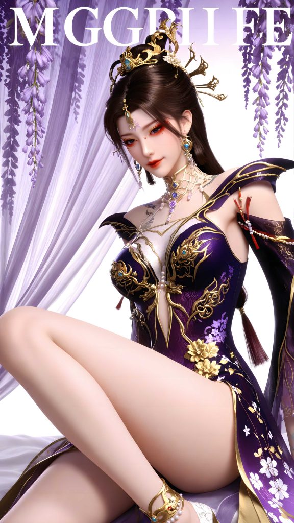 百炼成神-古佩儿4K壁纸写真-96图-第3季590画-AI国漫分享