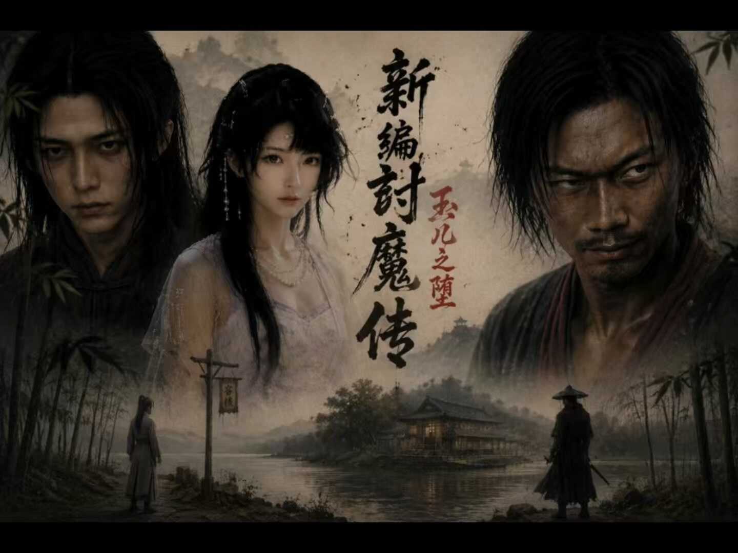 [AI视频系列][桐山遥-讨魔传新编-第1章-玉儿之堕-高清视频系列]-AI国漫分享