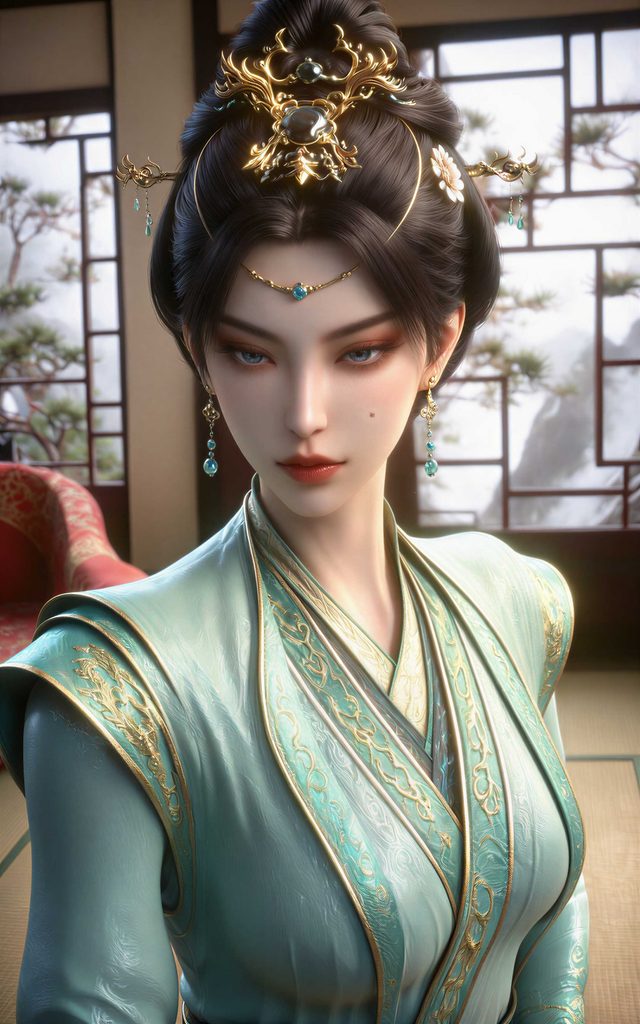 灵境行者-三道山娘娘+1动态-164图-第3季908画-AI国漫分享